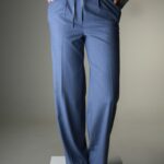 Blue women's pants.