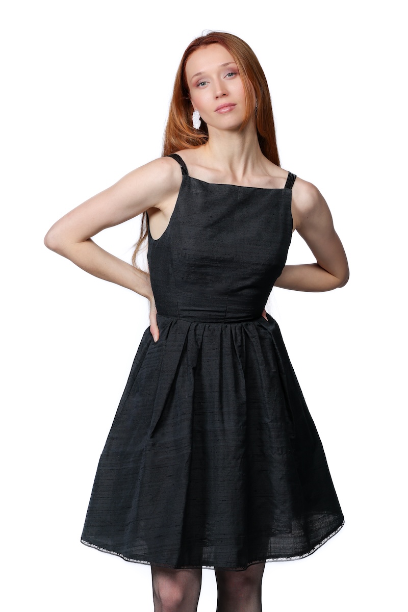 claudia-haljina-crna-prednja-strana